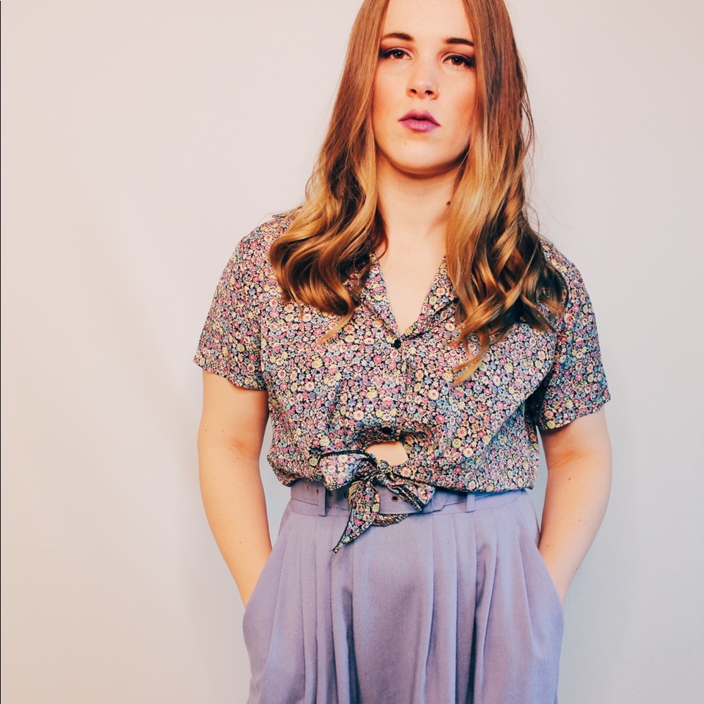 Purple Valerie Skirt